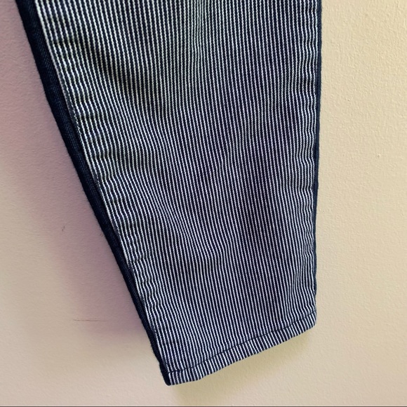 PrAna Organic Cotton Indigo Stripe Jett Capri - Picture 5 of 7